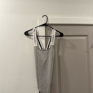 Calvin Klein Gray Bodysuit